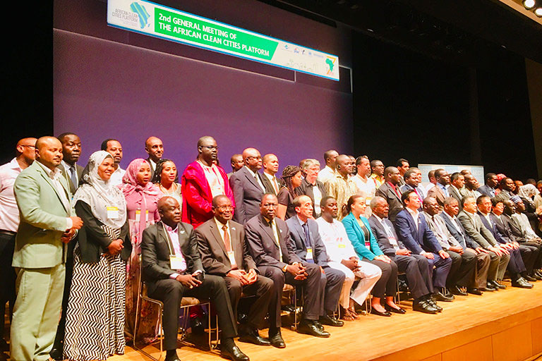 الاجتماع العام الثاني لمنصة المدن النظيفة الإفريقية في يوكوهاما اليابان، 2019